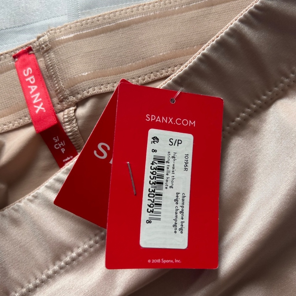 Spanx 2 Small Shapewear Panties New with Tags Purple Seamless & Beige High-Waist - Picture 8 of 17